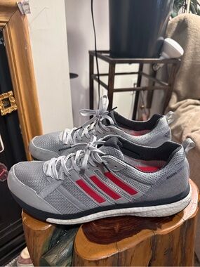 Adidas Men’s  Adizero Tempo 9 Grey Two tone. Size 12! Like New.